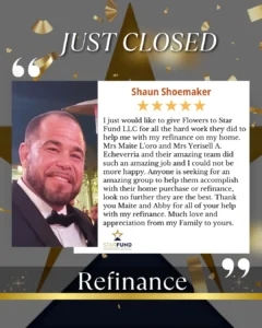 Refinance Testimonial – Star Fund LLC Coconut Grove, Miami FL